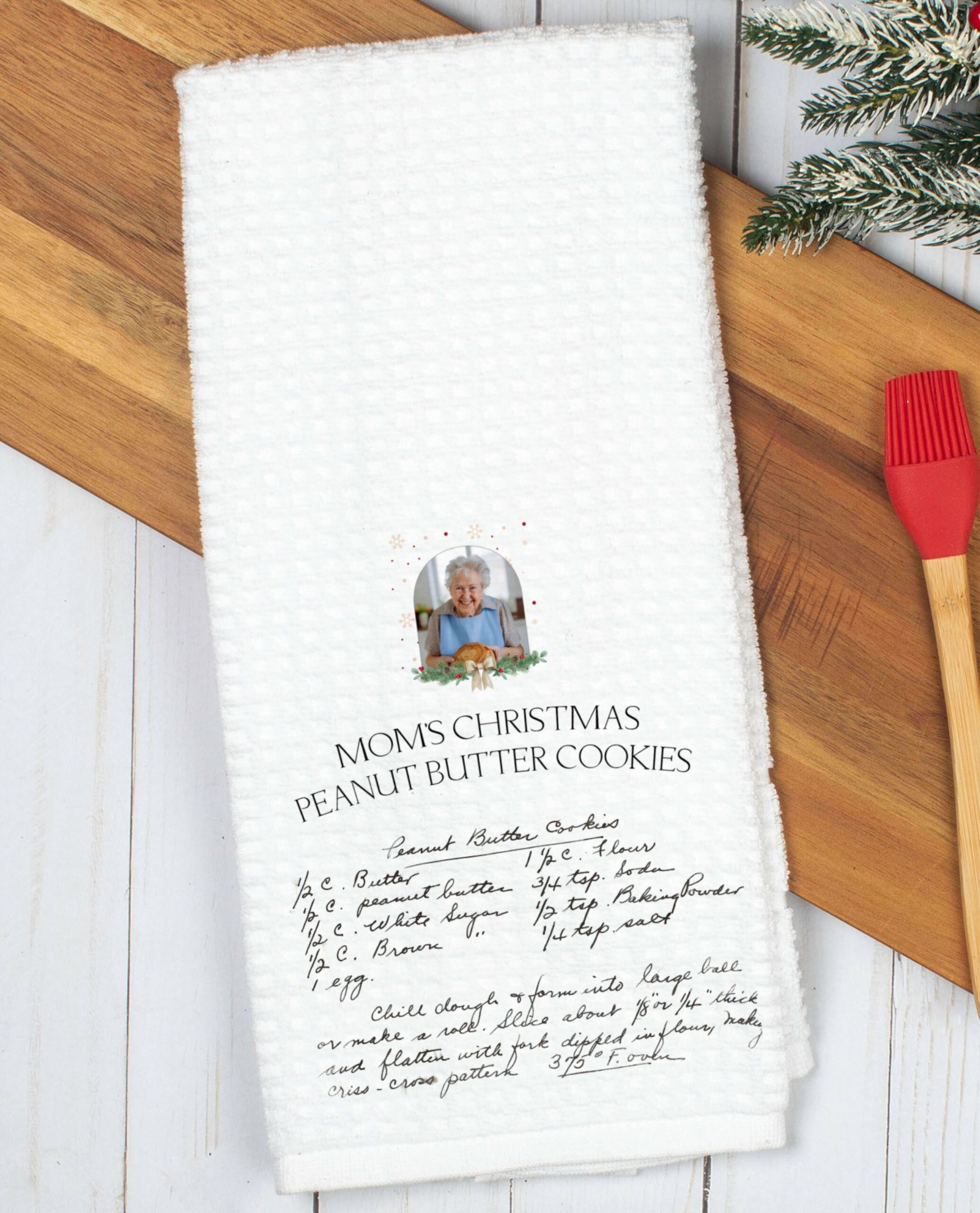 handwritten recipe towel (2)